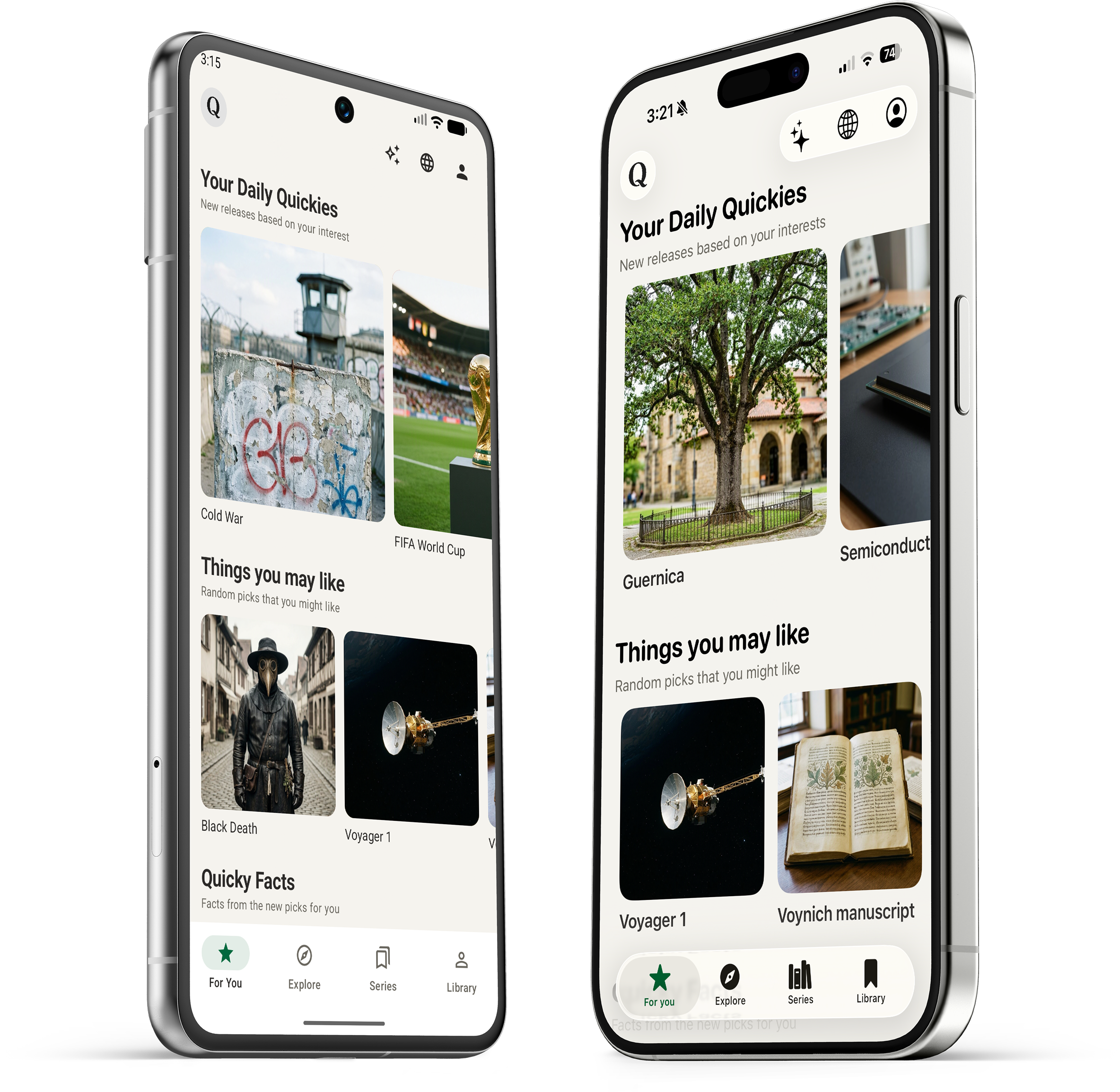 QuickyWiki For You — Android and iOS