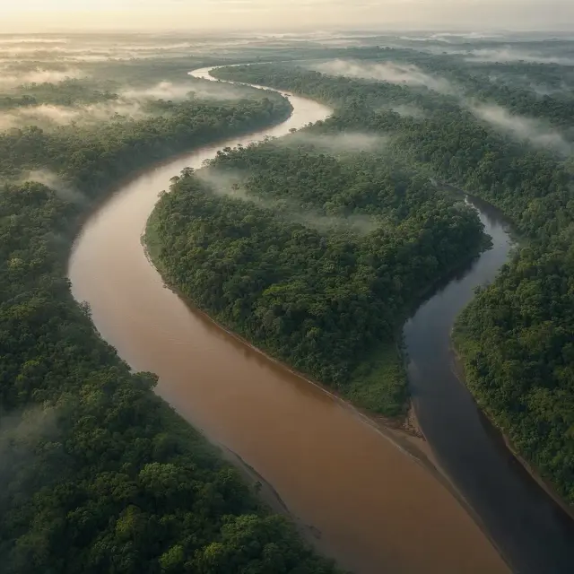 Illustration for Amazon River
