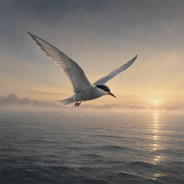 Illustration for Bird migration