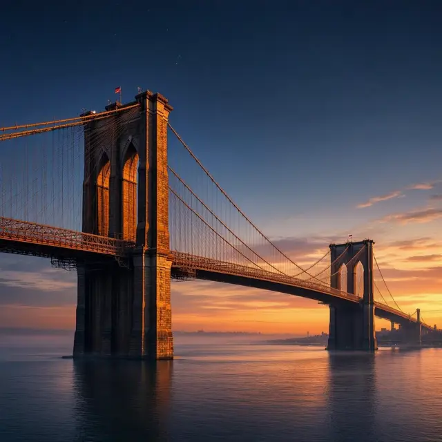 Illustration for Brooklyn Bridge