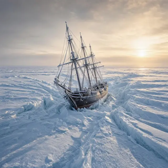 Illustration for Ernest Shackleton
