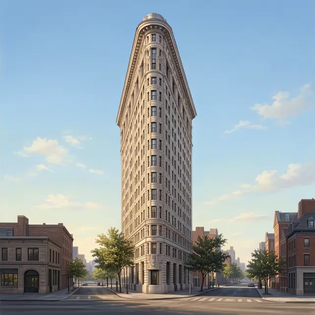 Illustration for Flatiron Building