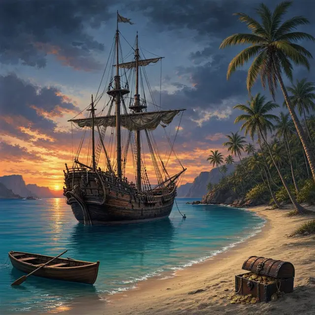 Illustration for Golden Age of Piracy