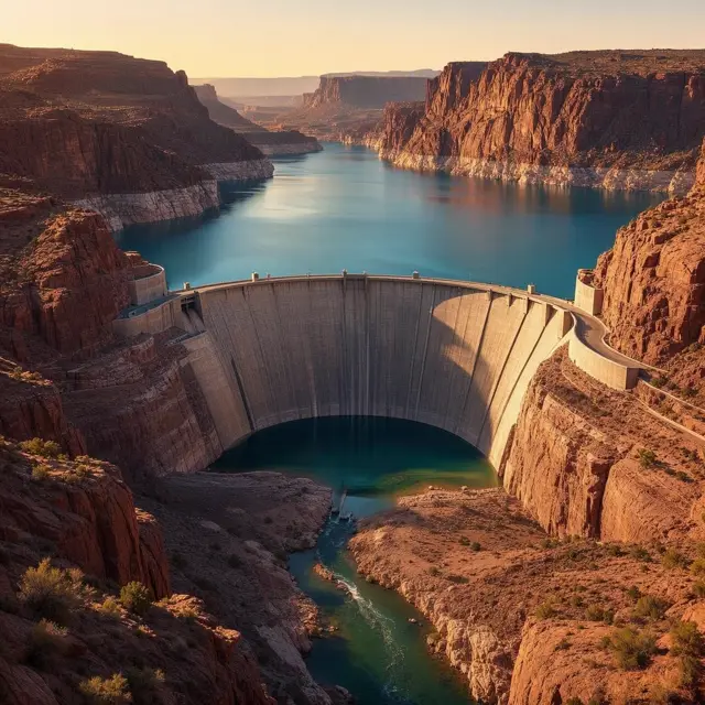 Illustration for Hoover Dam