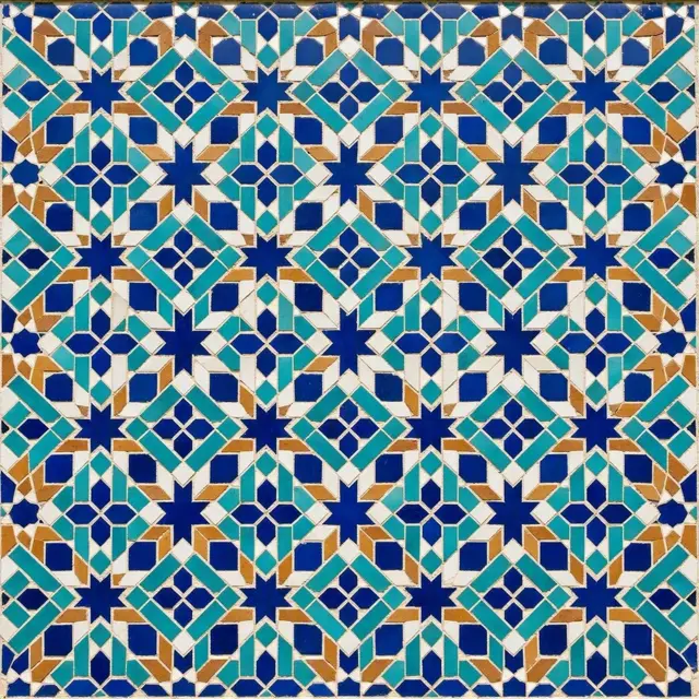 Illustration for Islamic geometric patterns