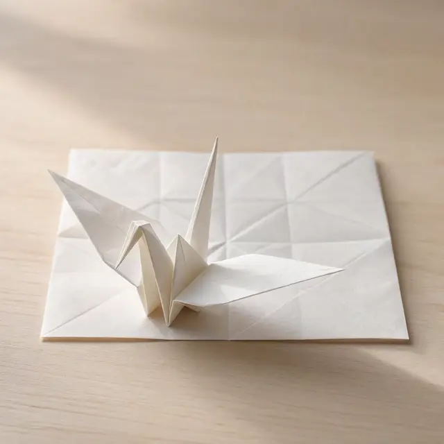 Illustration for Origami