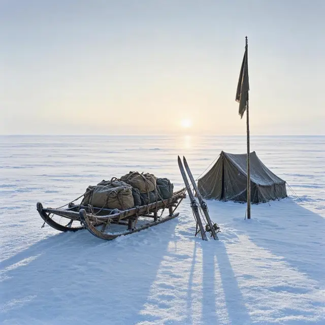 Illustration for Roald Amundsen