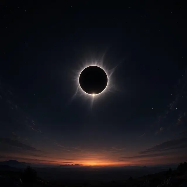 Illustration for Solar eclipse