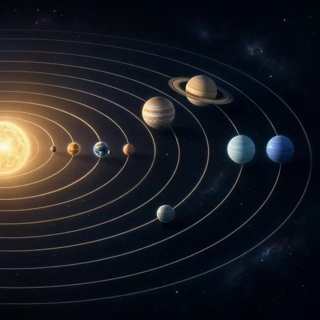 Illustration for Solar System