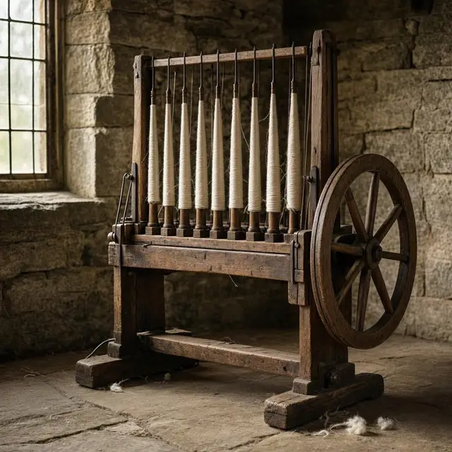 Illustration for Spinning jenny