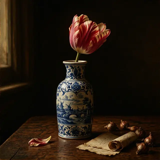 Illustration for Tulip Mania