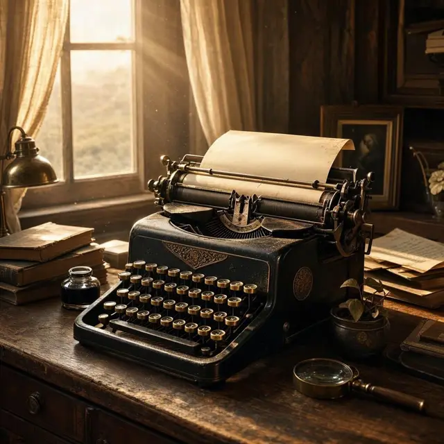 Illustration for Typewriter